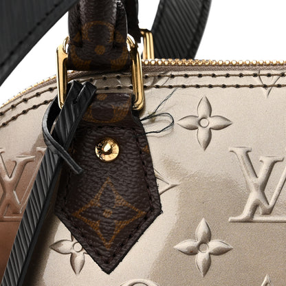 Louis Vuitton Vernis Epi Monogram Alma BB Champagne Metallise 11 of 11