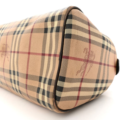 Burberry Haymarket Check Small Chester Bowling Bag Chocolate 9 of 17