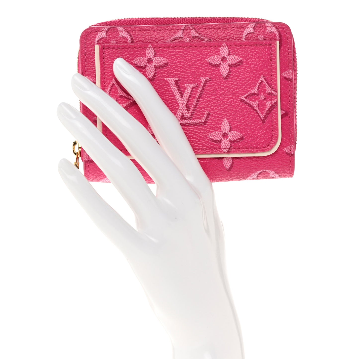 Monogram Fall for You Lou Wallet Fuchsia