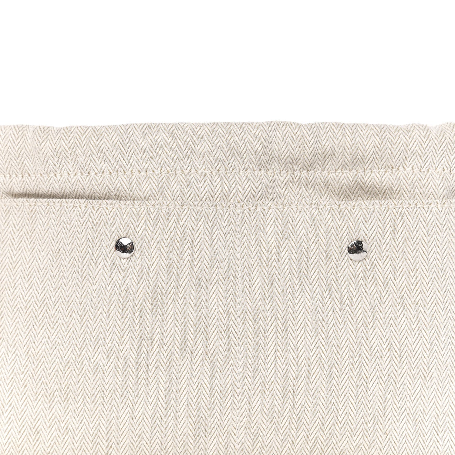 Hermes Canvas Barenia Fourbi 20 PM Pouch Naturel Fauve 7 of 11