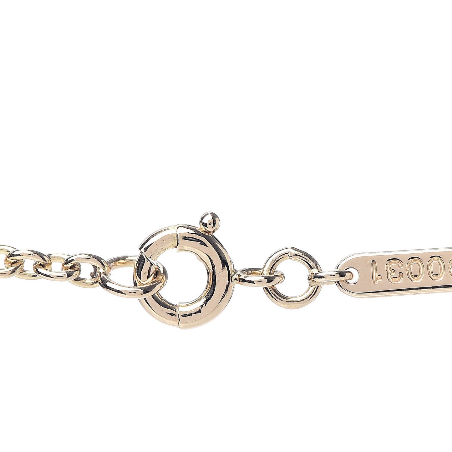18K Pink Yellow White Gold Baby Trinity Pendant Necklace