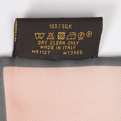 Louis Vuitton Silk Monogram Trunks Bandeau Rose Poudre 4 of 5