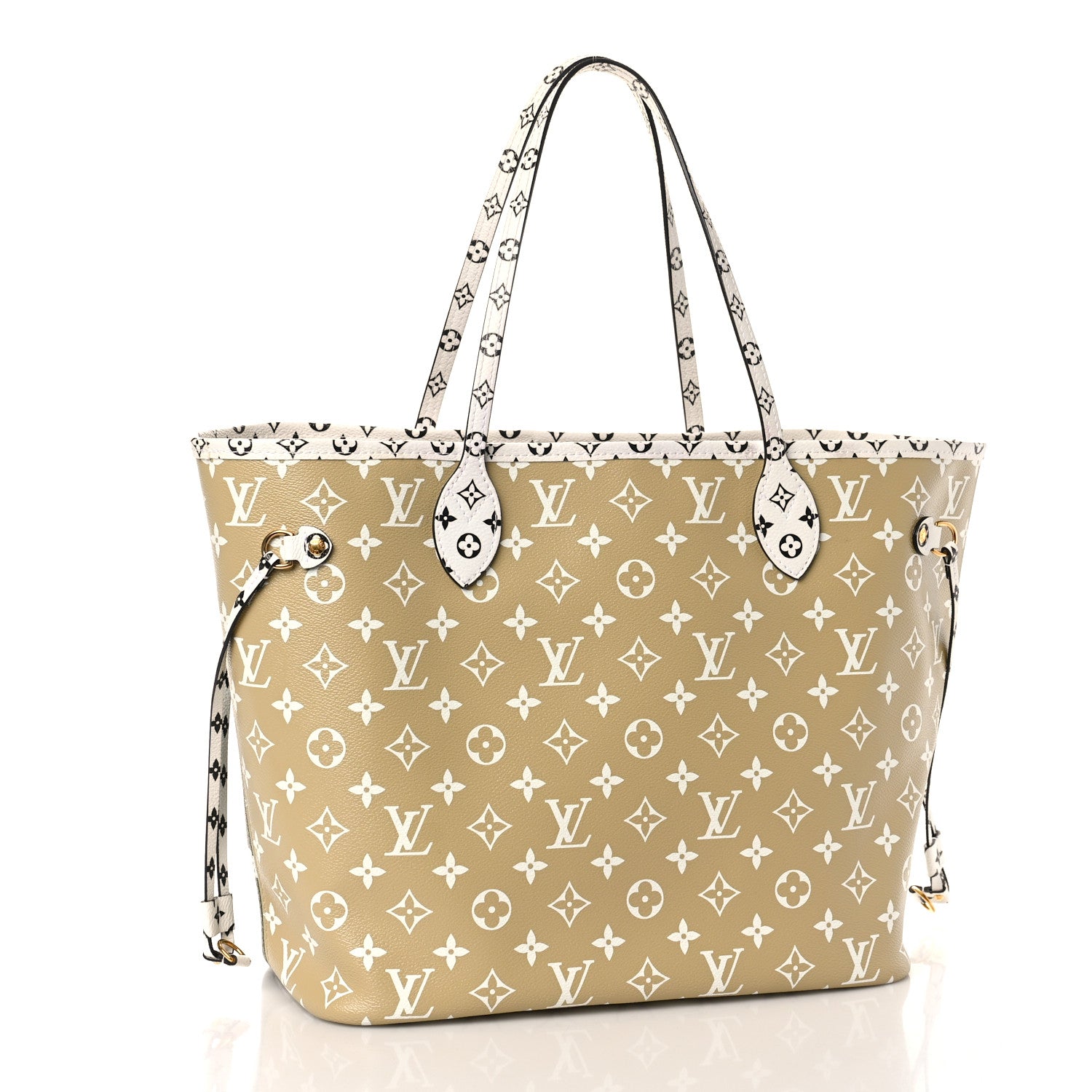 Louis Vuitton Monogram Giant Neverfull MM Kaki 4 of 11
