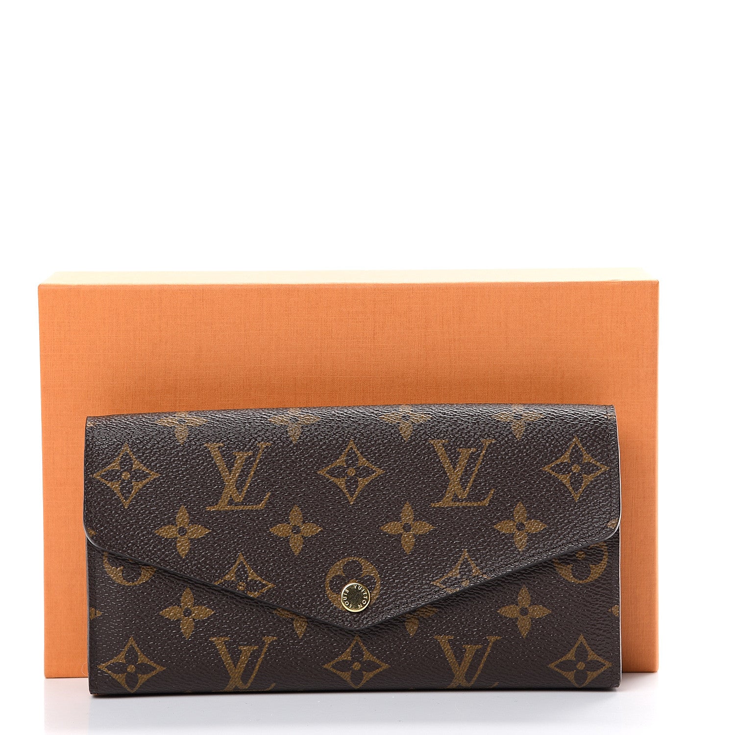 Louis Vuitton Monogram Sarah Wallet NM Rose Ballerine 6 of 6