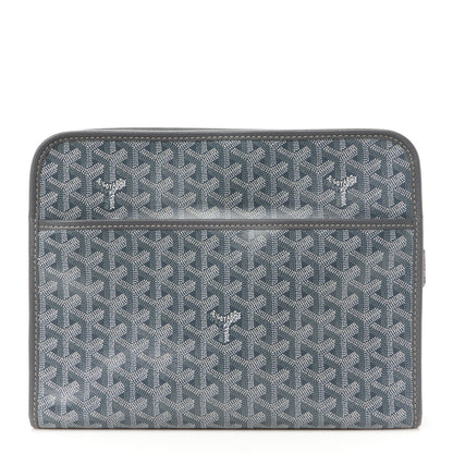 Goyard Goyardine Jouvence GM Toiletry Pouch Grey 1 of 11