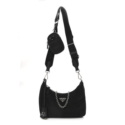 Prada Nylon Re-Edition 2005 Shoulder Bag Black 1 of 12