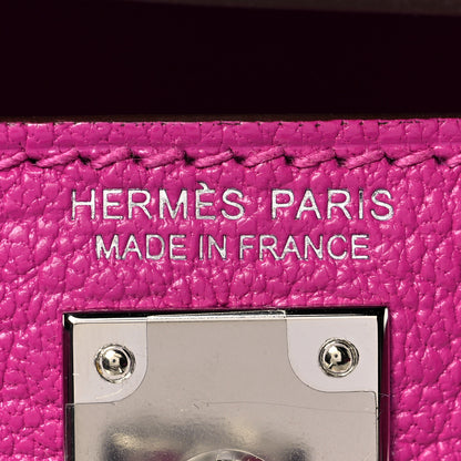 Hermes Chevre Mysore Mini Kelly Sellier 20 Magnolia 21 of 32