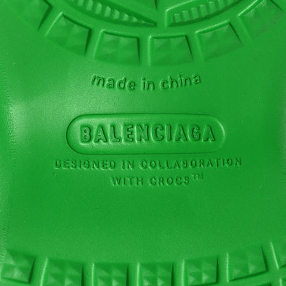 Balenciaga X CROCS Rubber Womens Rain Boots 41 Grass Green 7 of 7
