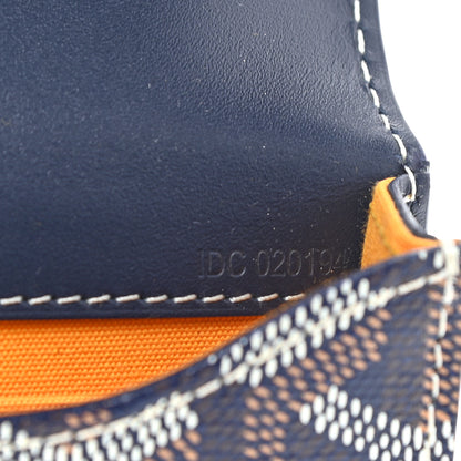 Goyard Goyardine Monte Carlo Mini Case Navy 7 of 11