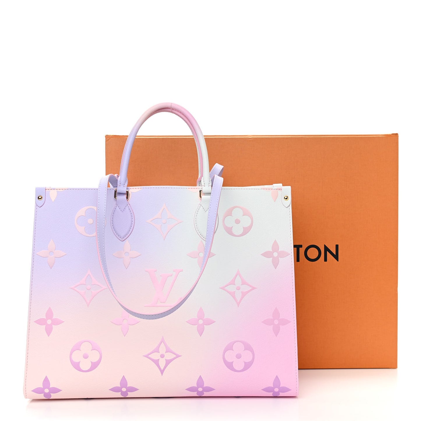 Monogram Giant Spring In The City Onthego GM Sunrise Pastel