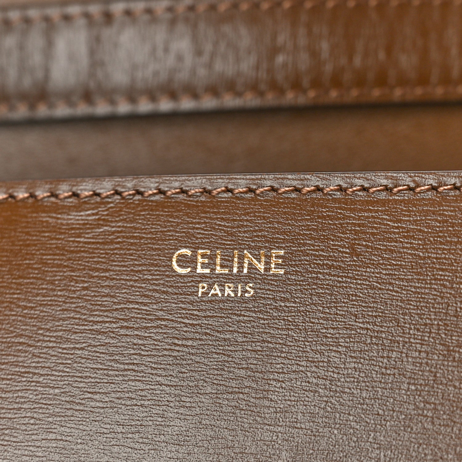 Celine Box Calfskin Teen Classic Box Flap Bag Camel 6 of 11