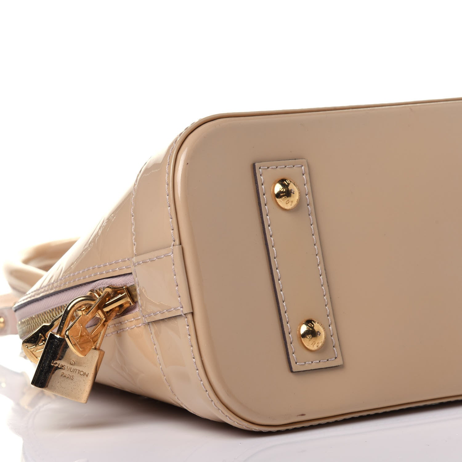 Louis Vuitton Vernis Alma BB Rose Angelique 9 of 13