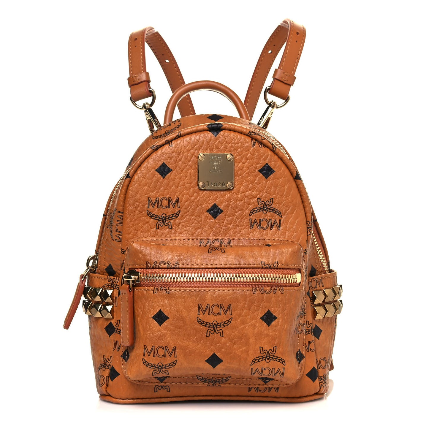Visetos Side Stud X-Mini Stark Bebe Boo Backpack Cognac