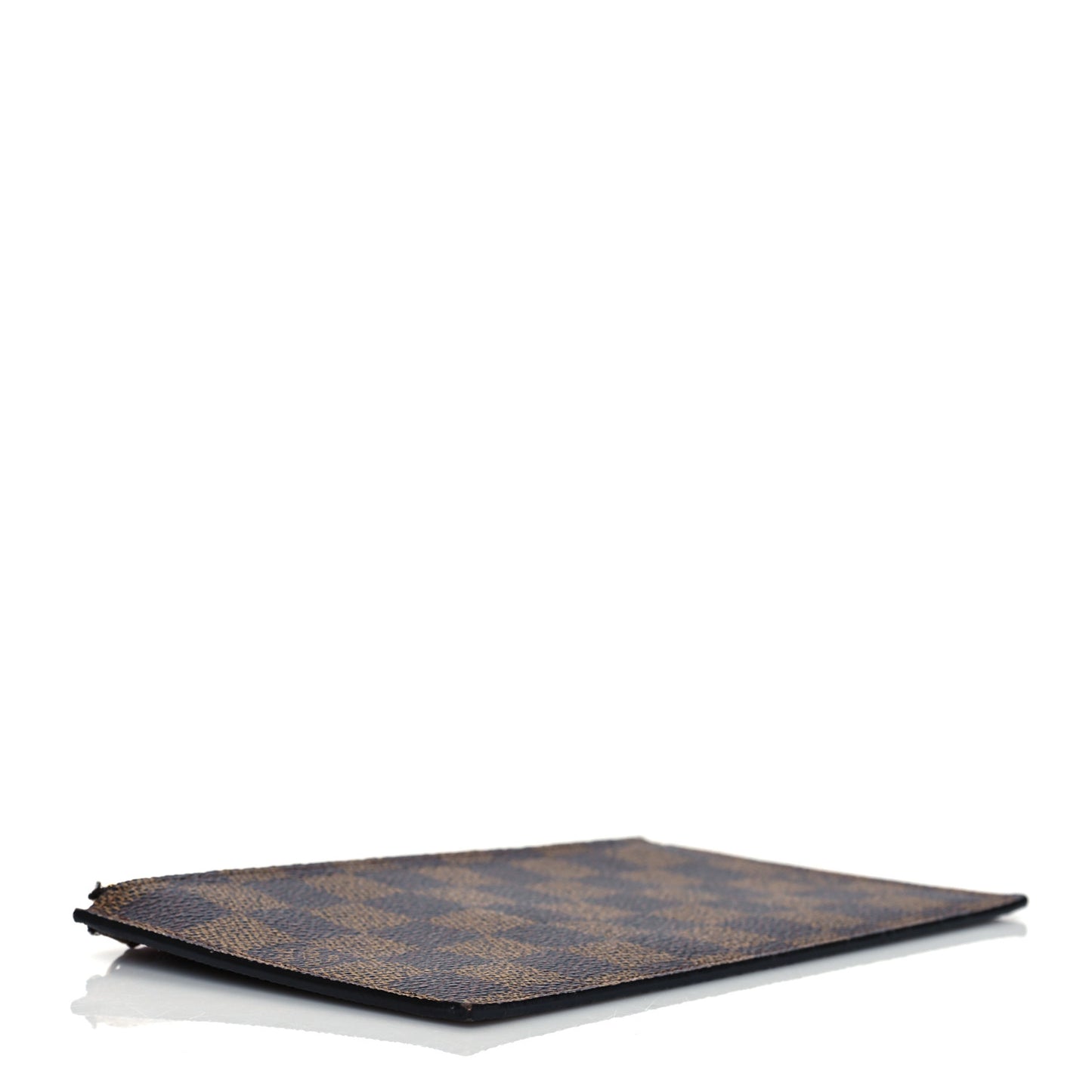 Damier Ebene Felicie Chain Wallet Zippered Insert