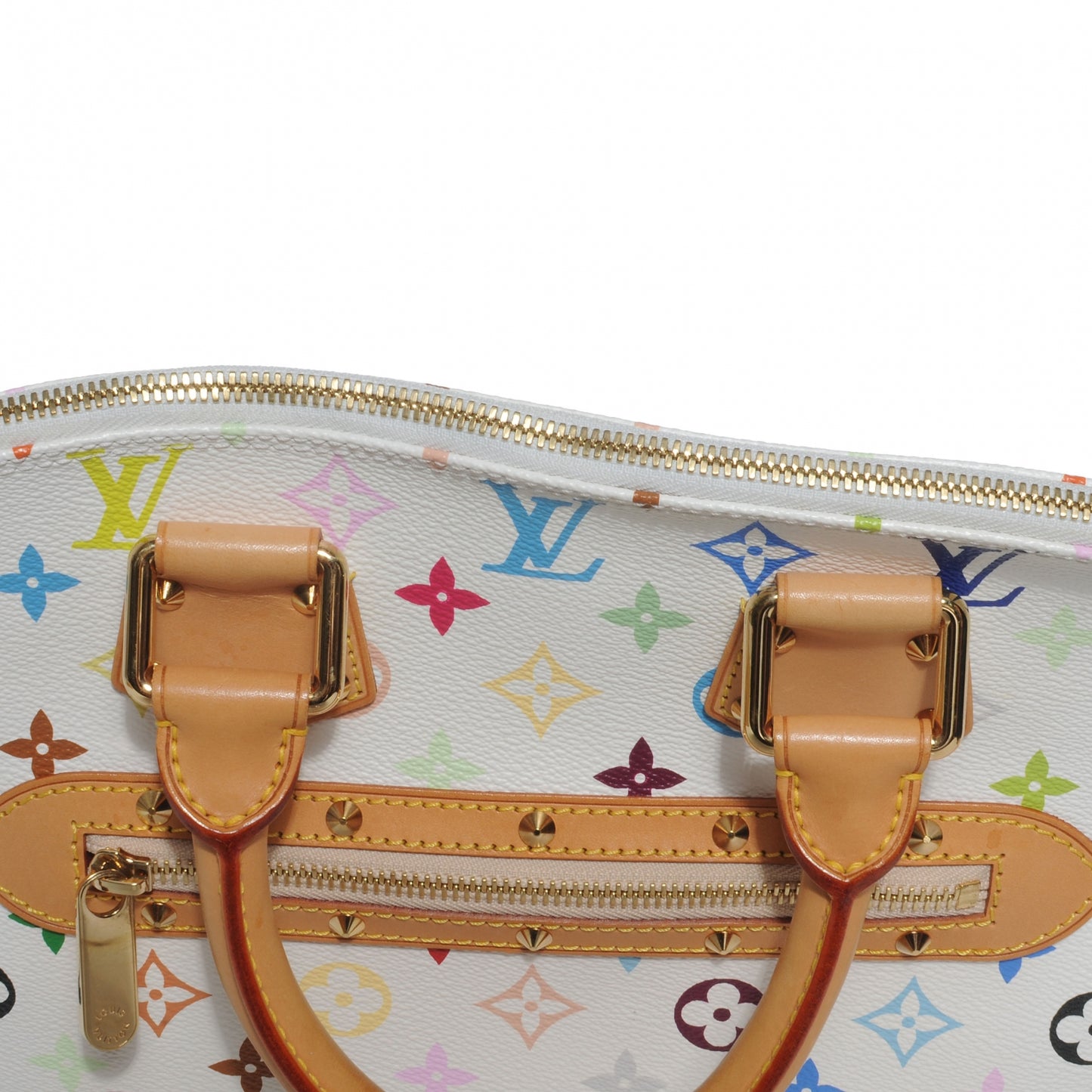 Monogram Multicolor Alma White