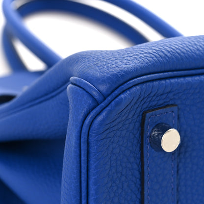 Hermes Togo Birkin 30 Bleu Royal 8 of 12