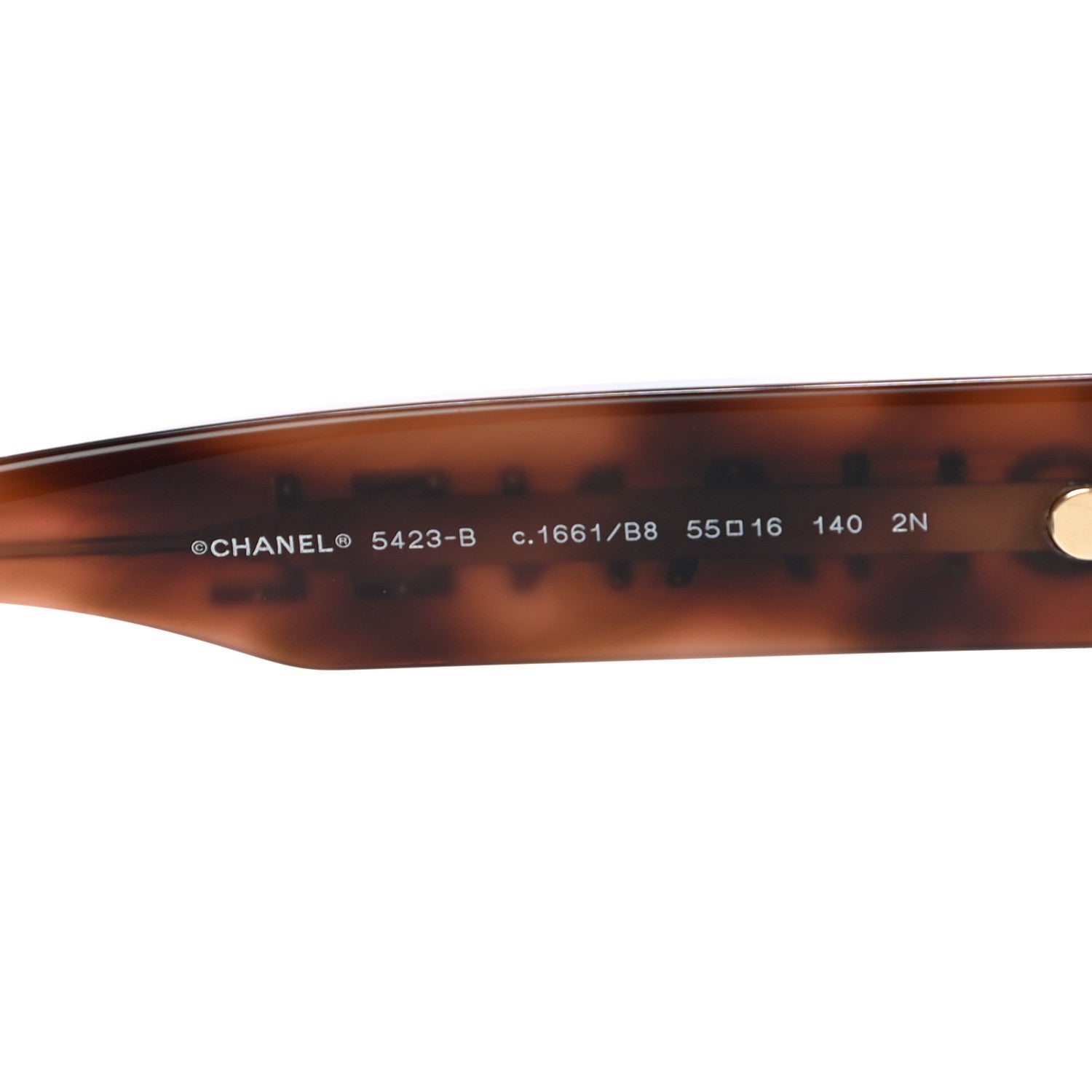 Chanel Resin Sunglasses 5423-B Brown 6 of 7