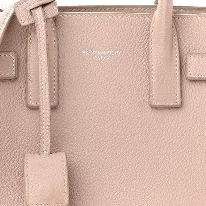 Saint Laurent Grained Calfskin Nano Sac de Jour Antique Rose 8 of 15