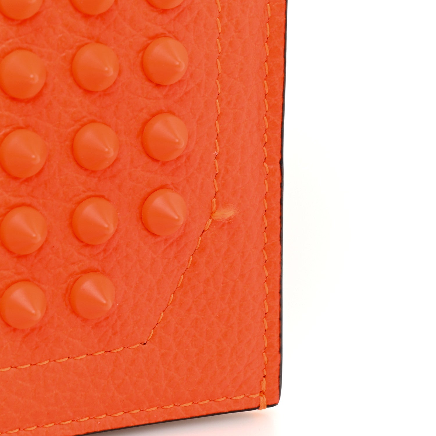 Christian Louboutin Empire Calfskin Spikes Loubilab Clutch Sunrise 9 of 10