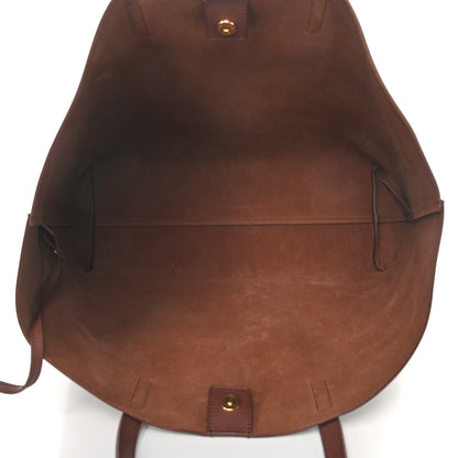 Saint Laurent Calfskin Large Shopping Tote Cognac 5 of 9