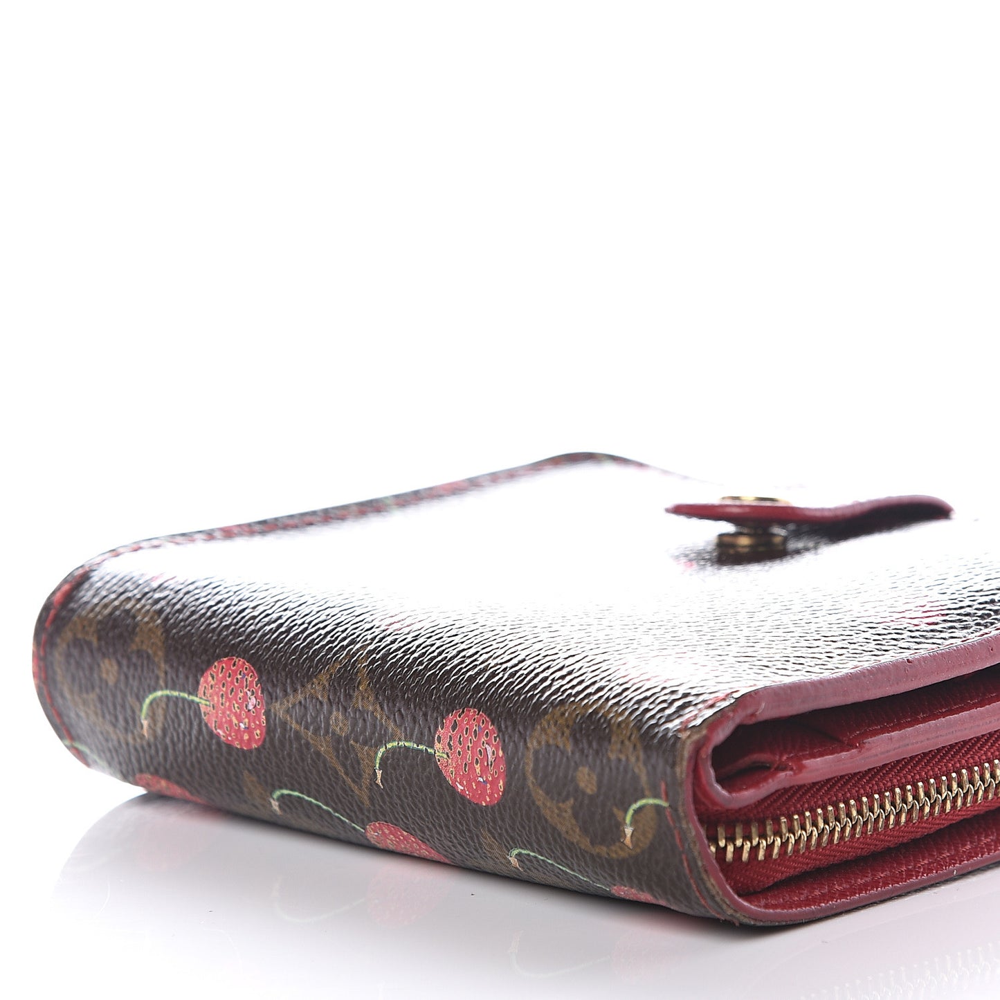 Monogram Cerises Compact Zippe Wallet