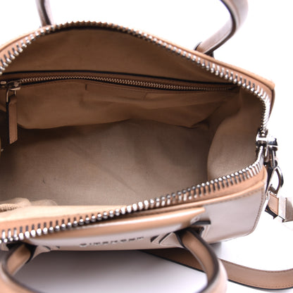 Givenchy Shiny Lord Calfskin Small Antigona Dark Beige 6 of 10