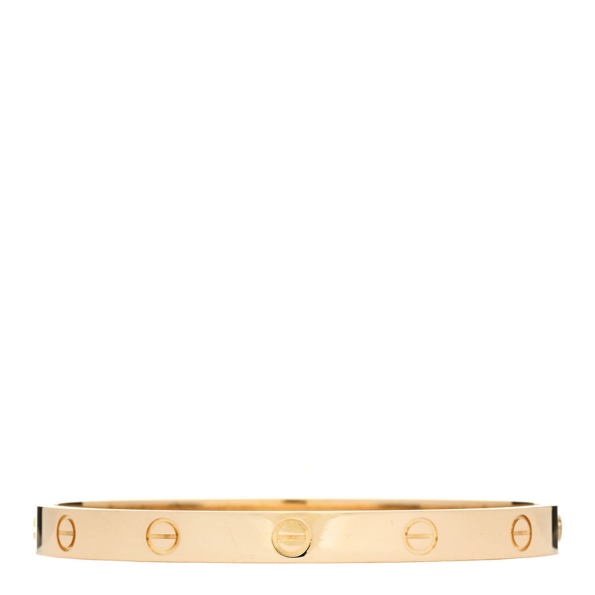 Cartier 18K Yellow Gold LOVE Bracelet 18 1 of 9
