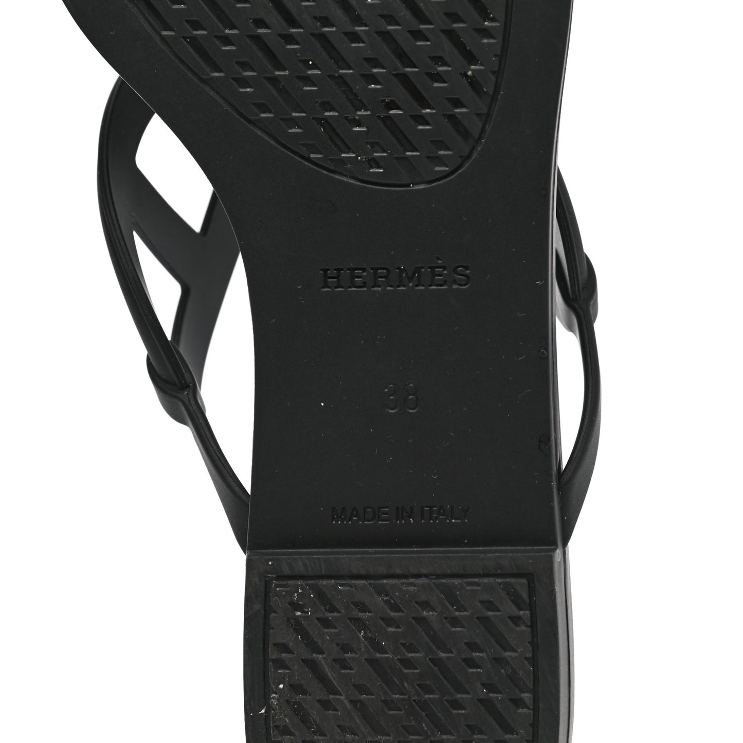 Rubber Womens Egerie Sandals 37.5 Black