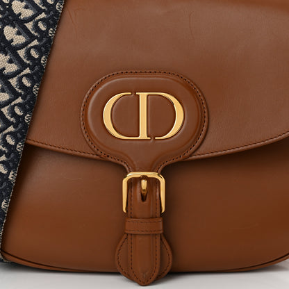 Christian Dior Box Calfskin Large Bobby Flap Dark Tan 8 of 13