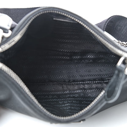 Prada Nylon Re-Edition 2005 Shoulder Bag Black 7 of 9