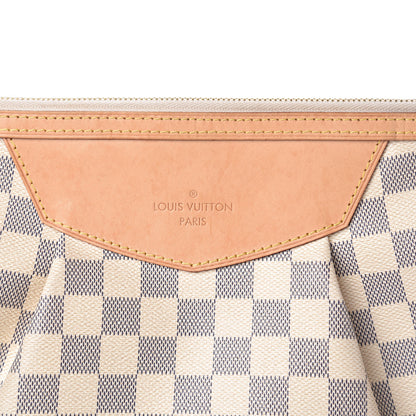 Louis Vuitton Damier Azur Siracusa MM 7 of 16