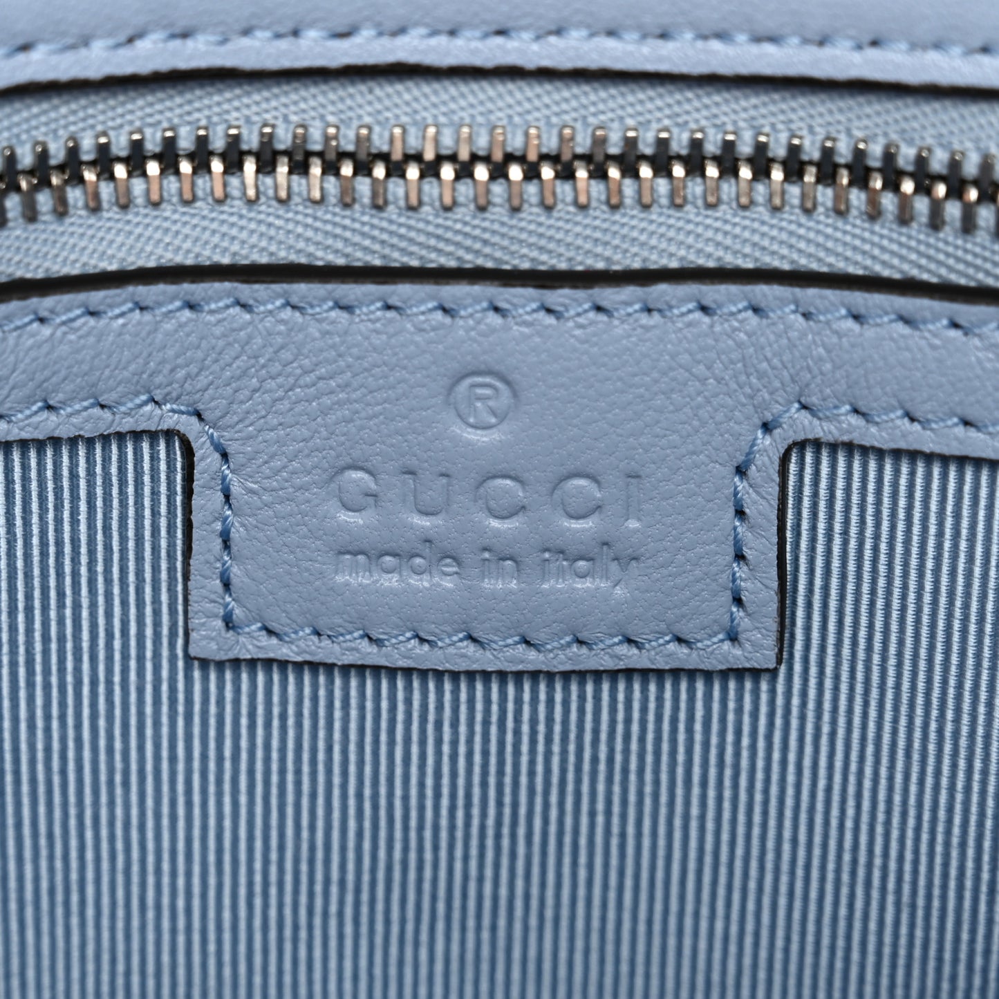 Lambskin Matelasse Medium GG Marmont Shoulder Bag Light Blue