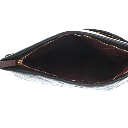 Chanel Caviar Quilted CC Beauty Clutch Black 4 of 7