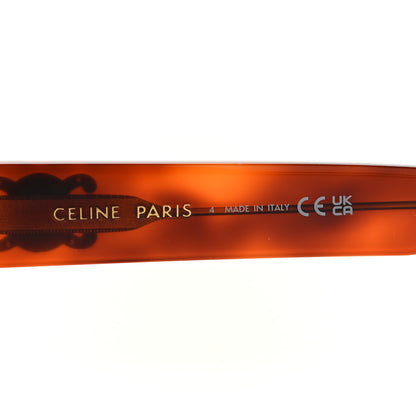 Celine Acetate Triomphe 01 Sunglasses CL 40194U Tortoise 5 of 7