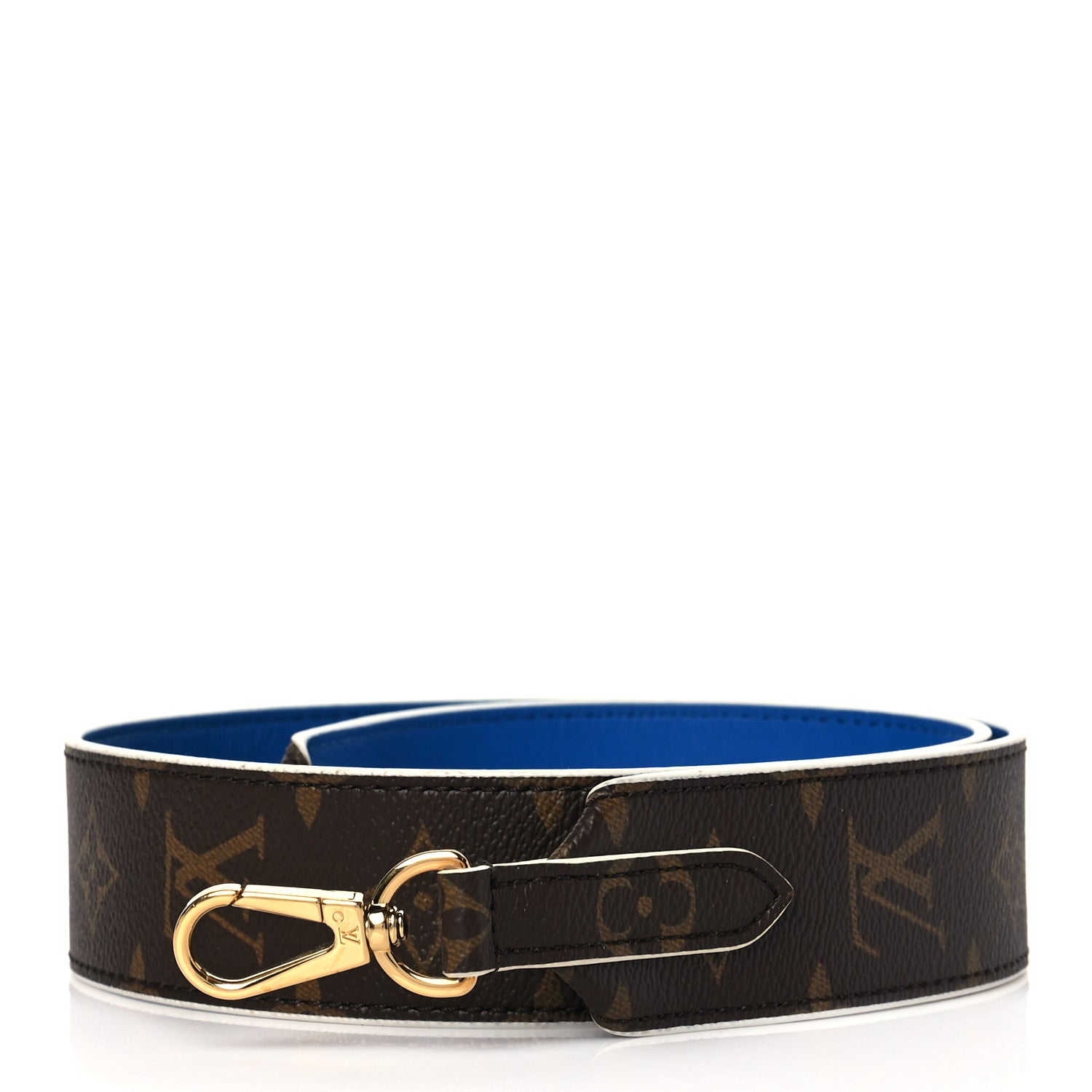 Louis Vuitton Monogram Bandouliere Shoulder Strap Blue 1 of 7