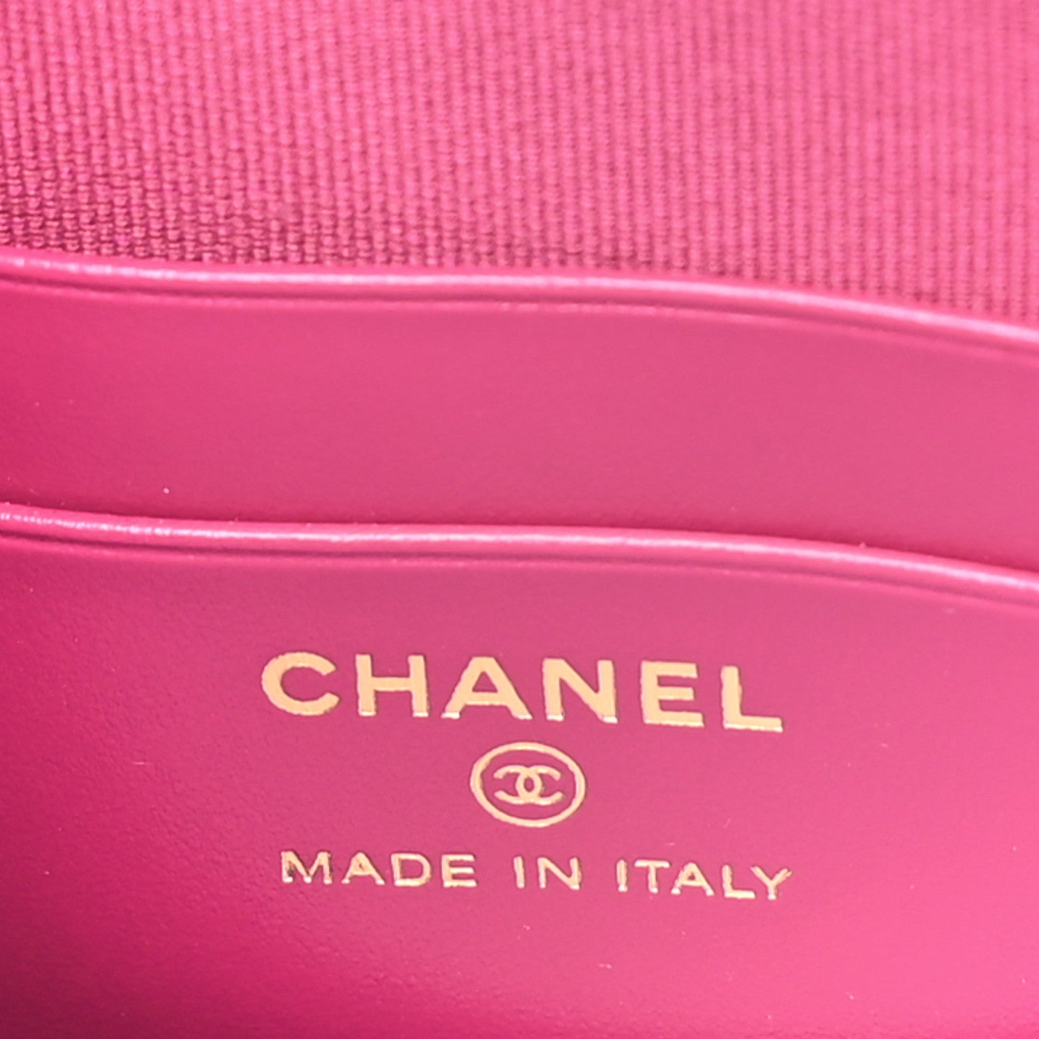 Chanel Caviar Quilted Classic Clutch With Chain Fuchsia 6 of 11