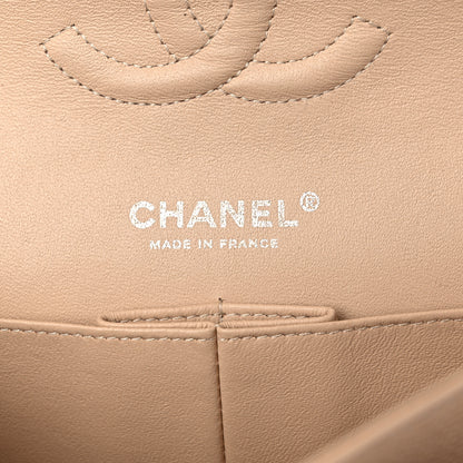 Chanel Caviar Quilted Medium Double Flap Beige 6 of 12