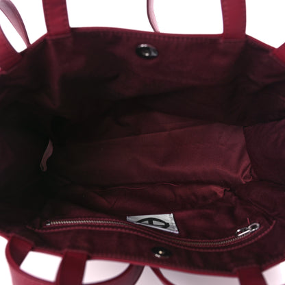Telfar Vegan Leather Medium Shopping Bag Oxblood 5 of 9