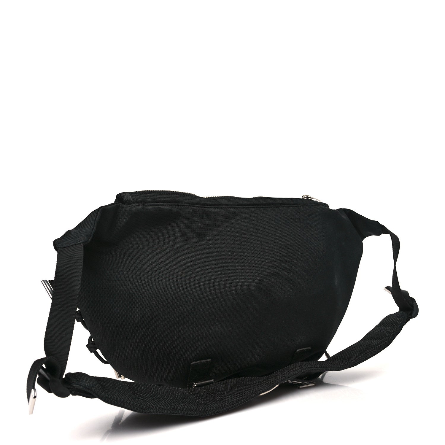 Celine Canvas Medium Trekking Messenger Bag Black 3 of 8