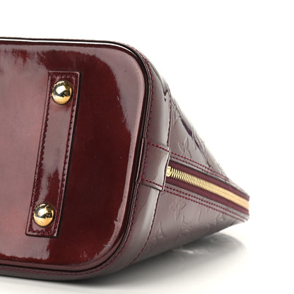 Louis Vuitton Vernis Alma PM Rouge Fauviste 10 of 10