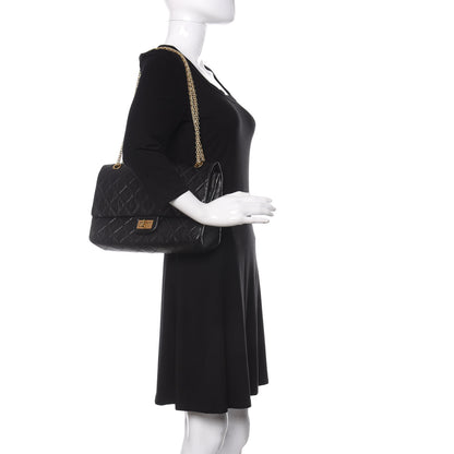 Chanel Aged Calfskin Quilted 2.55 Reissue 226 Flap Black 2 of 13