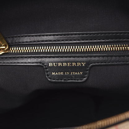 Burberry Smooth Calfskin 1983 Knight Check Link Backpack Black 5 of 8