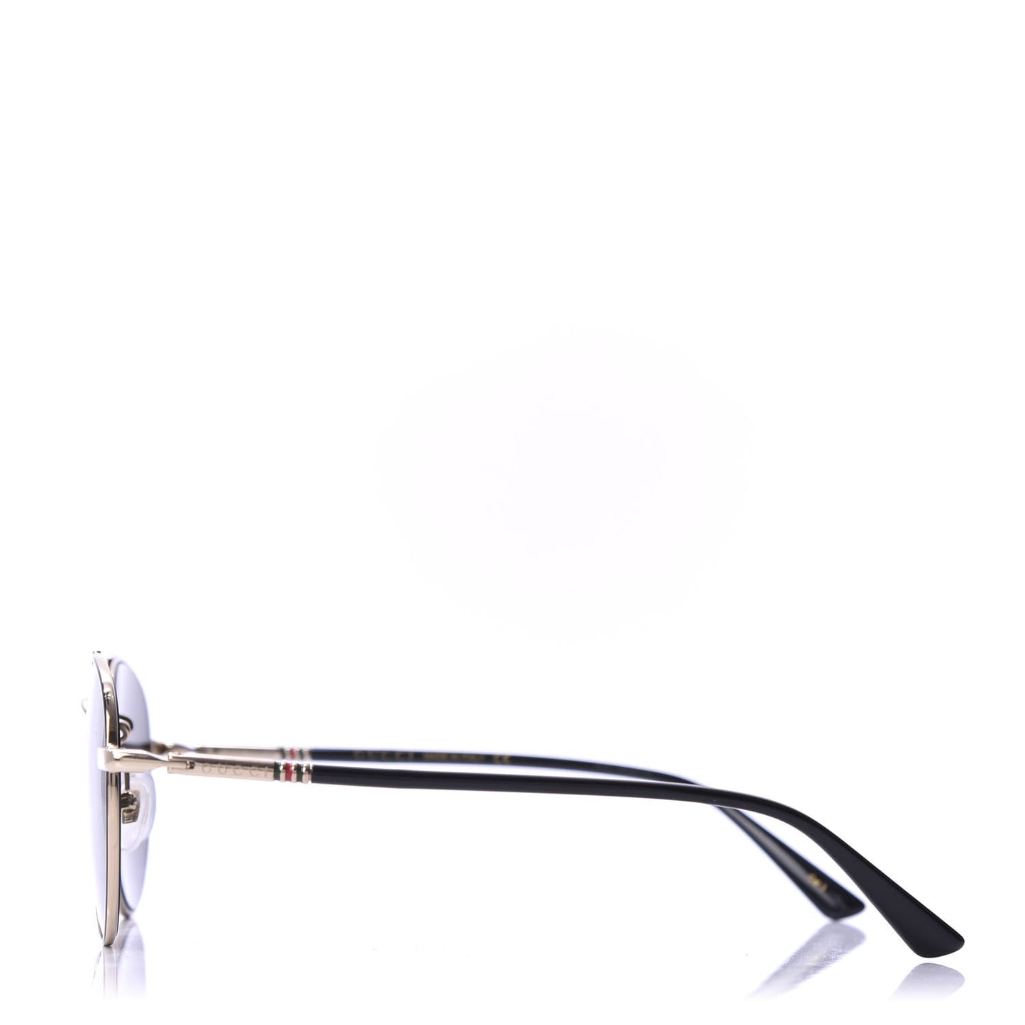 Metal Aviator Web Sunglasses GG0388S Black