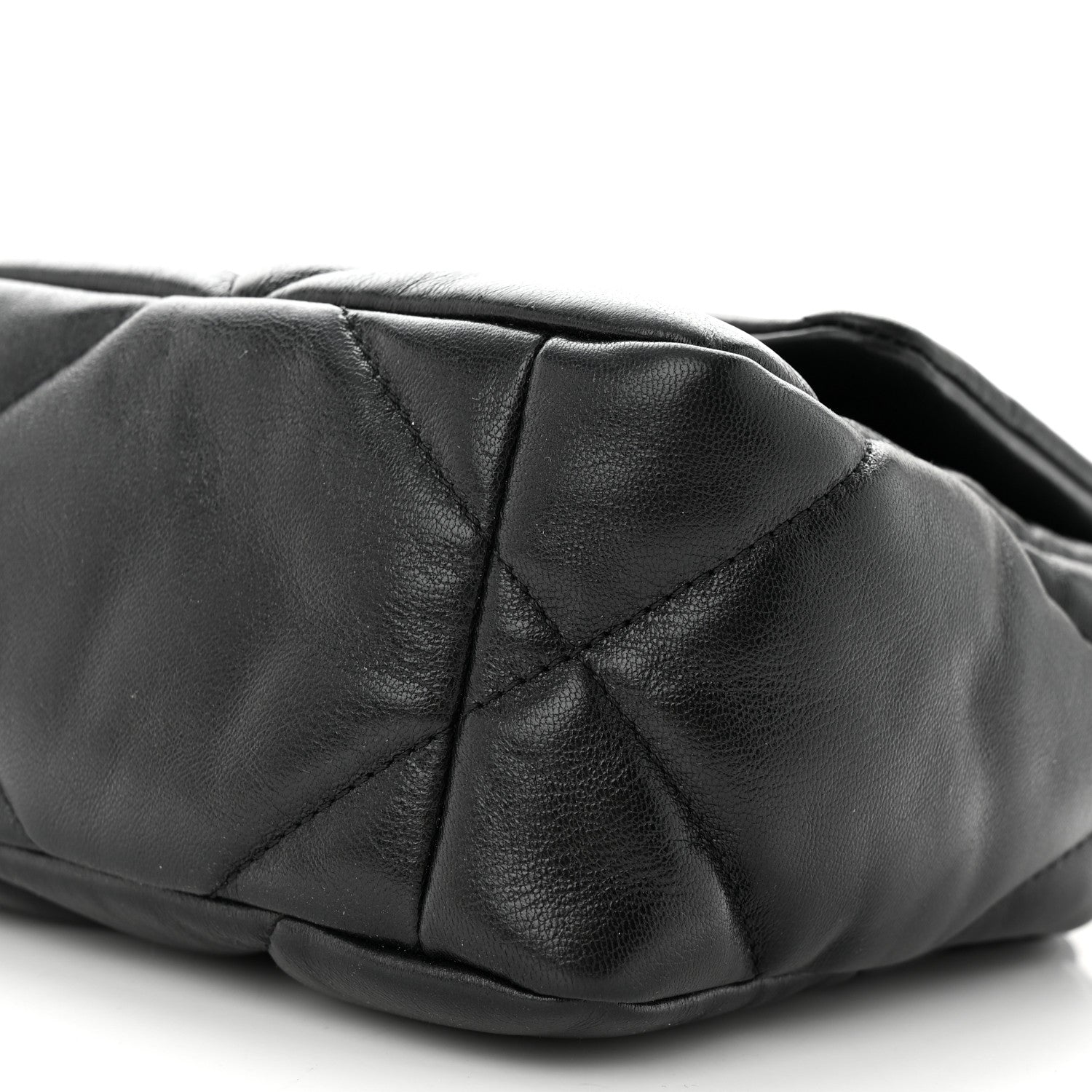 Chanel Lambskin Quilted Medium Chanel 19 Flap Black 10 of 10