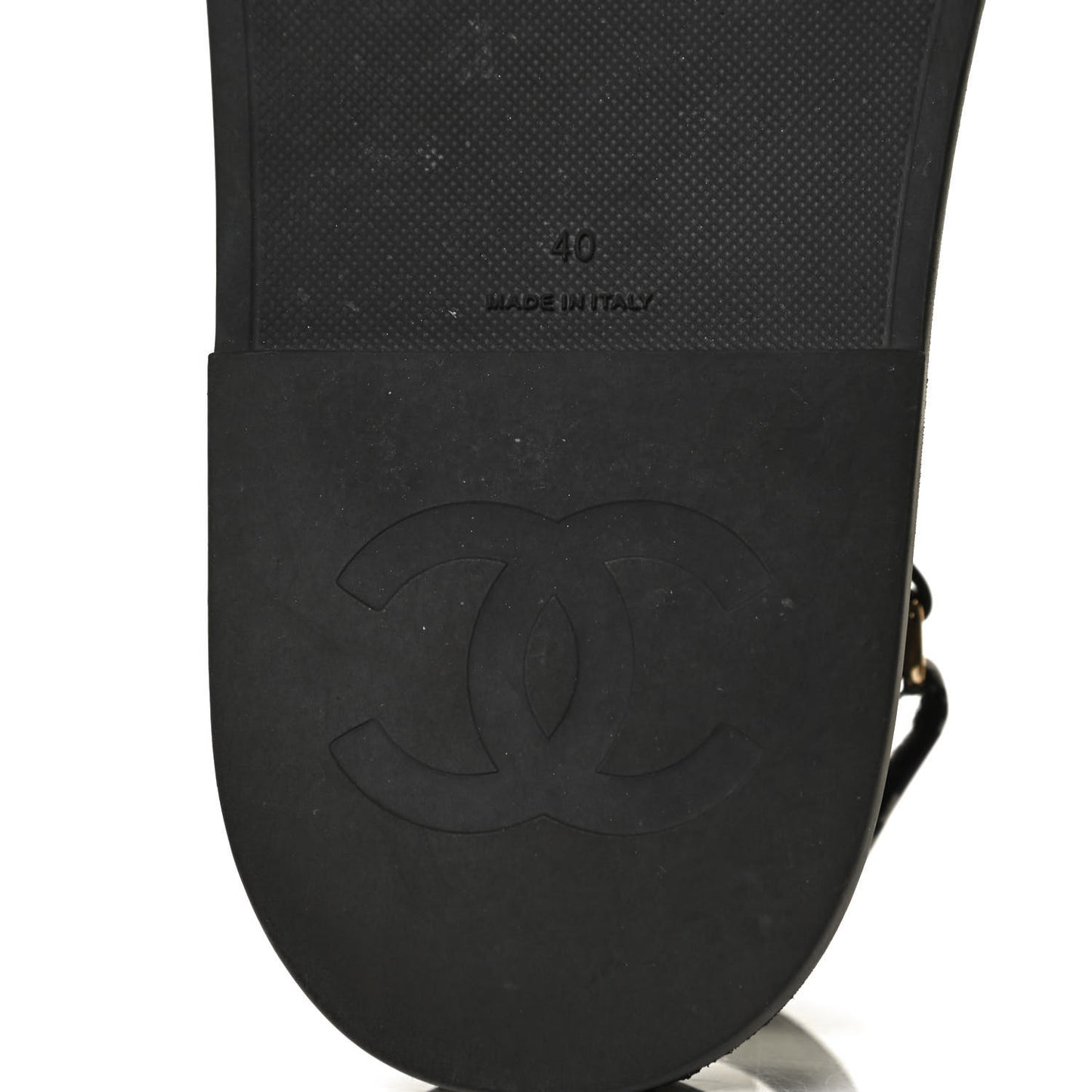 Rubber CC Dad Sandals 40 Black