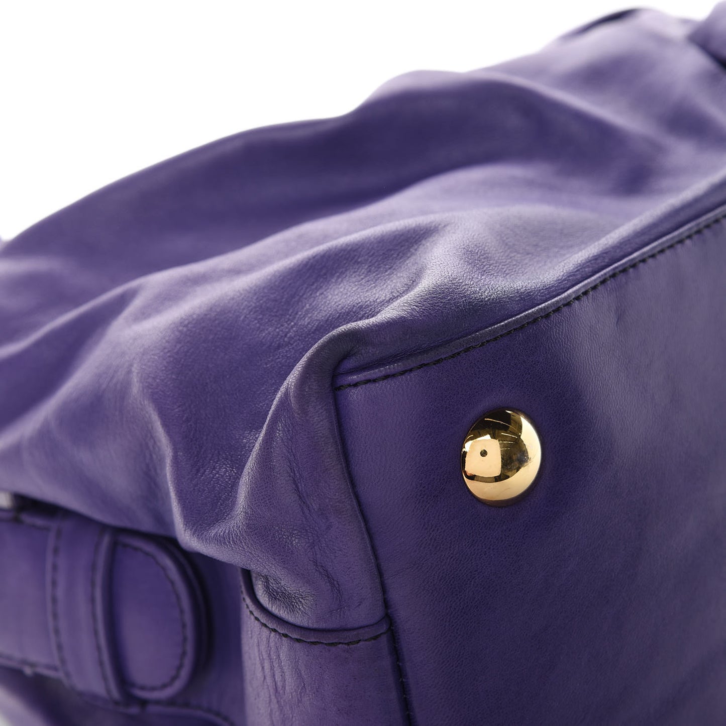 Lambskin Woven Couture Bag Purple