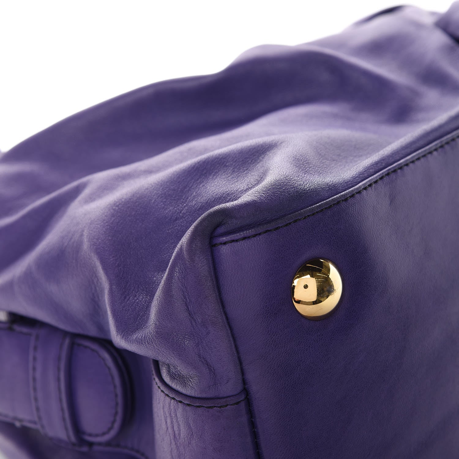 Valentino Garavani Lambskin Woven Couture Bag Purple 11 of 15