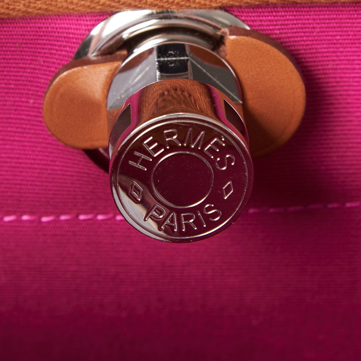 Hermes Toile Officier Vache Hunter Verso Herbag Zip PM 31 Dune Magnolia Fauve 9 of 9