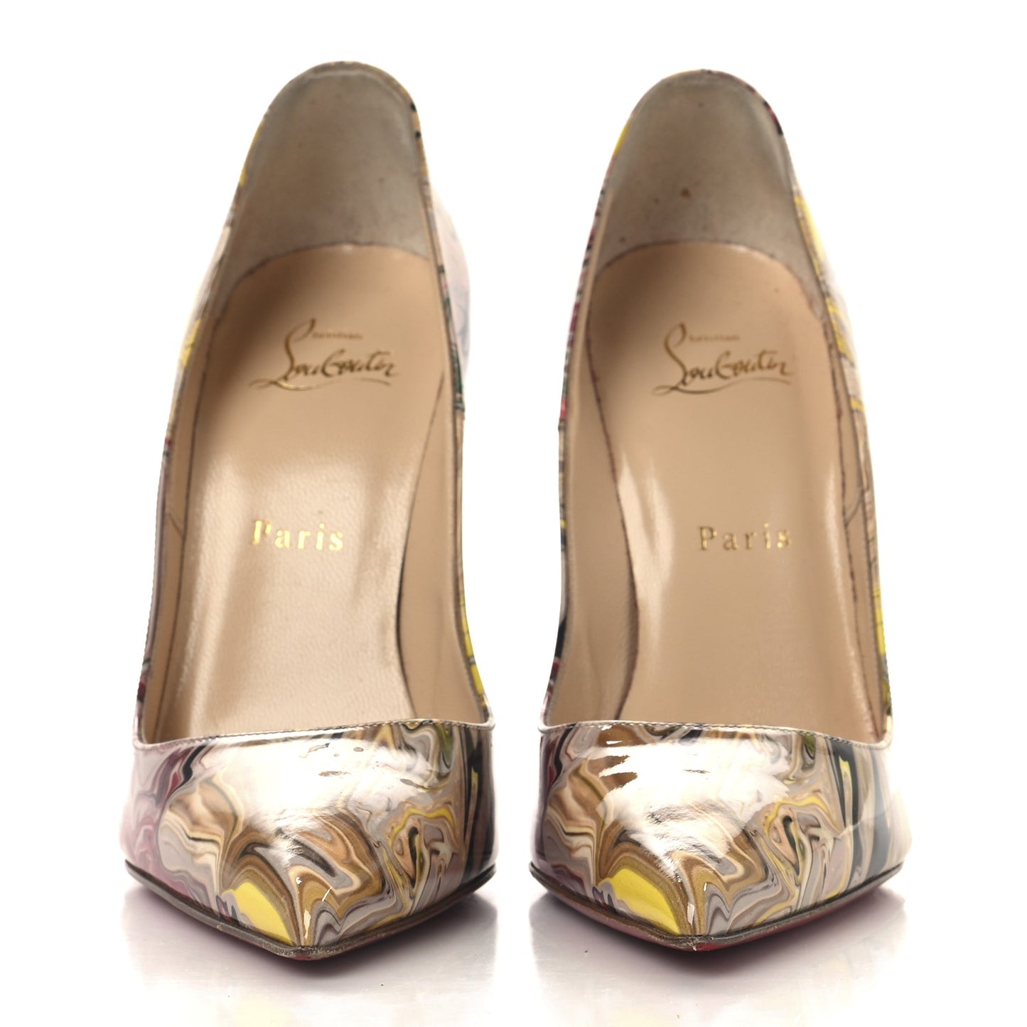 Patent Marble Swirl So Kate 120 Pumps 37.5 Multicolor