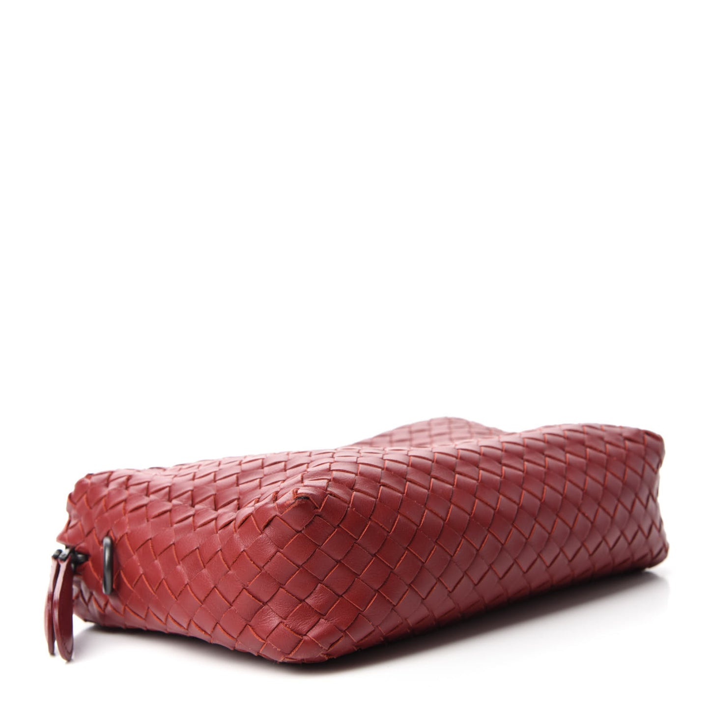 Nappa Intrecciato Small Camera Bag Red